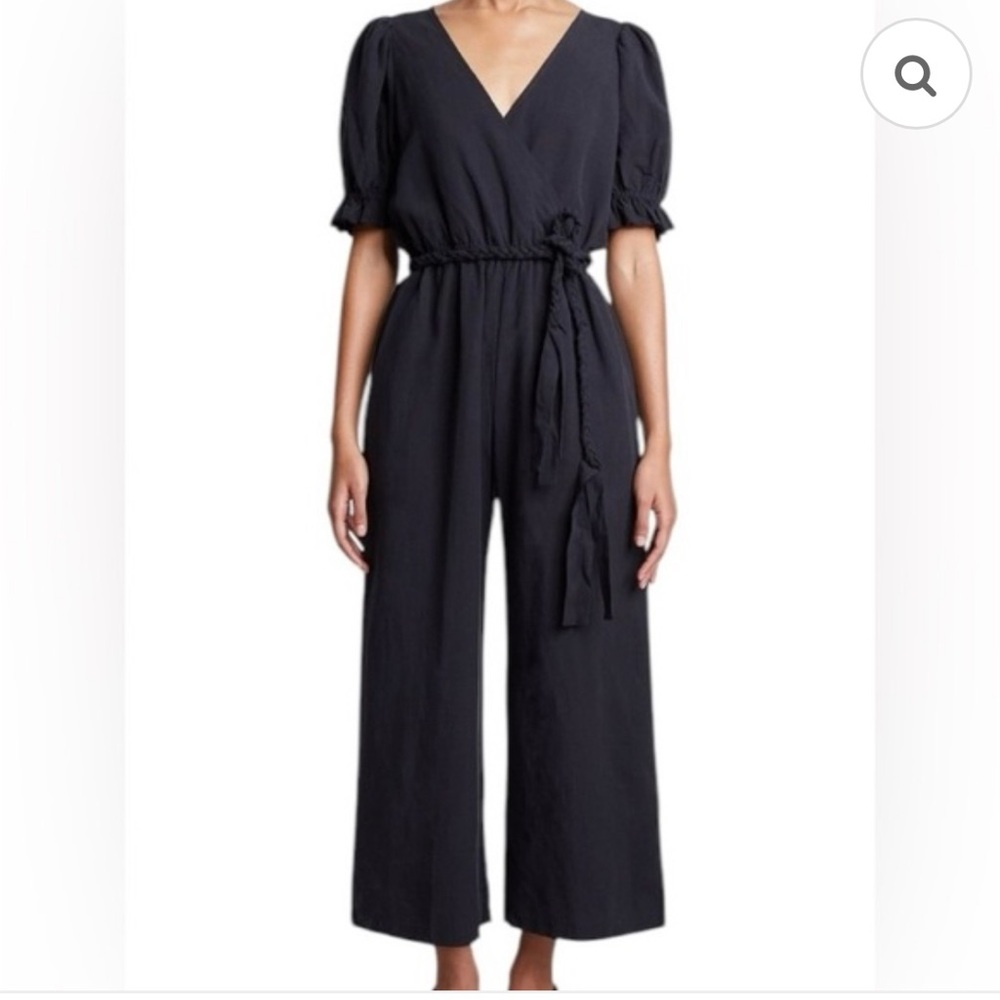 Apiece Apart | Jumpsuit | Linen-blend | Size 6 | Black